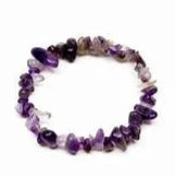 Bracelet Améthyste baroque