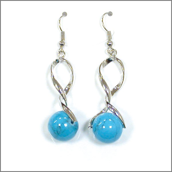 Boucles d'oreilles Turquoise