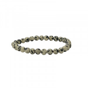 Bracelet Jaspe Dalmatien