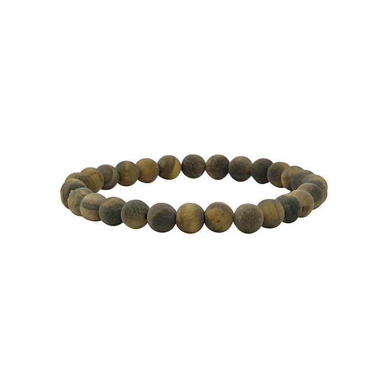 Bracelet Oeil de Tigre dépoli