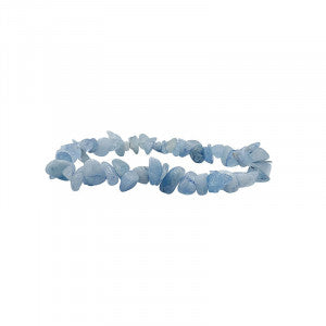 Bracelet Aigue marine baroque