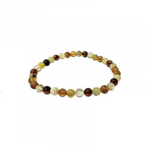 Bracelet Ambre de la Mer Baltique 6mm