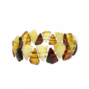 Bracelet Ambre de la Mer Baltique triangle