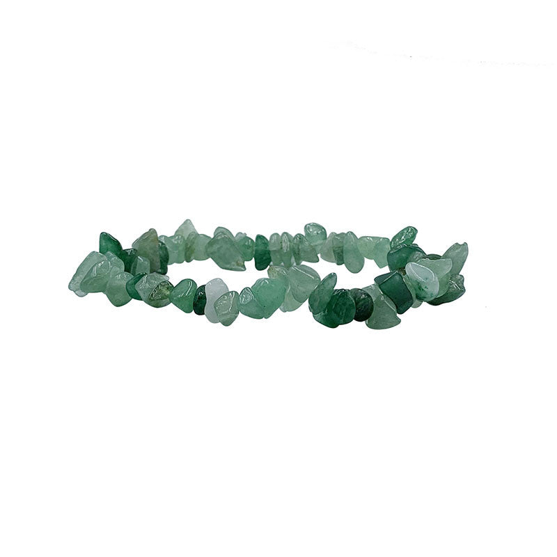 Bracelet Aventurine verte baroque