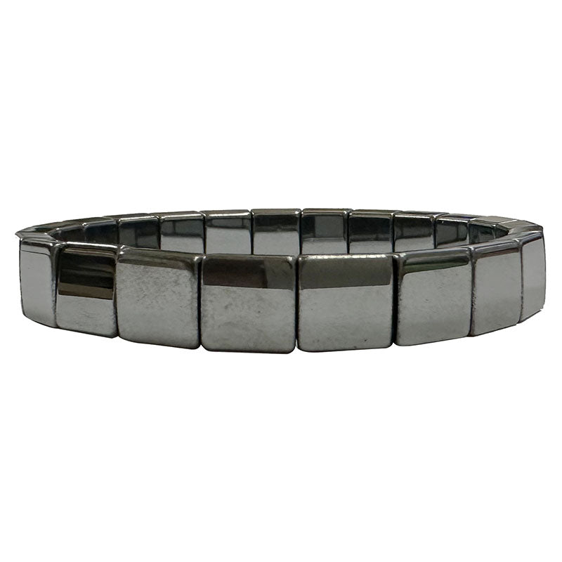 Bracelet Hématite carré