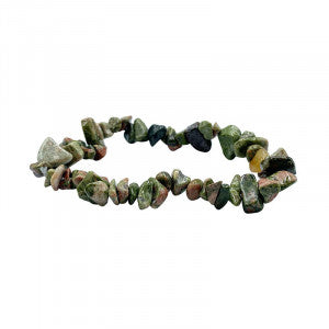 Bracelet Unakite baroque