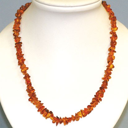 Collier Ambre de la Baltique baroque