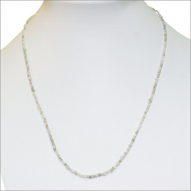 Collier Diamant blanc 40cm
