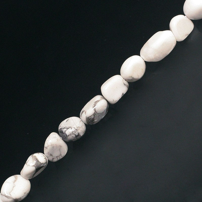Collier Howlite grain