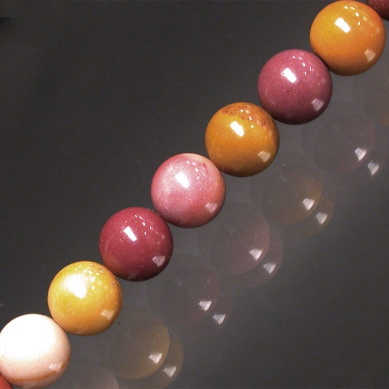 Collier Jaspe Mokaîte