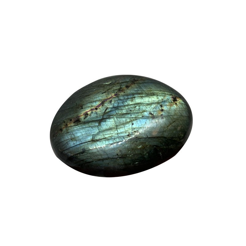 Galet poli Labradorite
