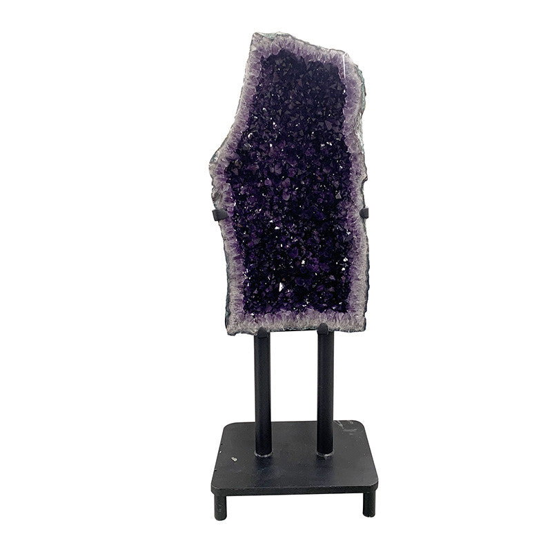 Géode Améthyste sur socle 28
