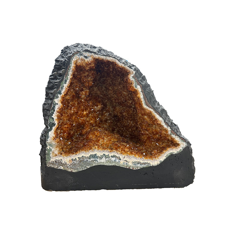 Géode Citrine Brésil 36