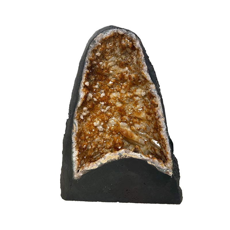 Géode Citrine Brésil 37