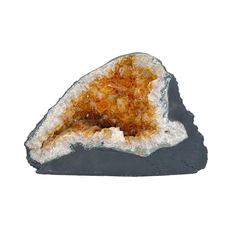 Géode Citrine Brésil 39