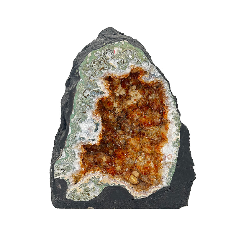 Géode Citrine Brésil 44