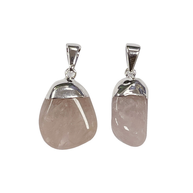 Pendentif Quartz rose