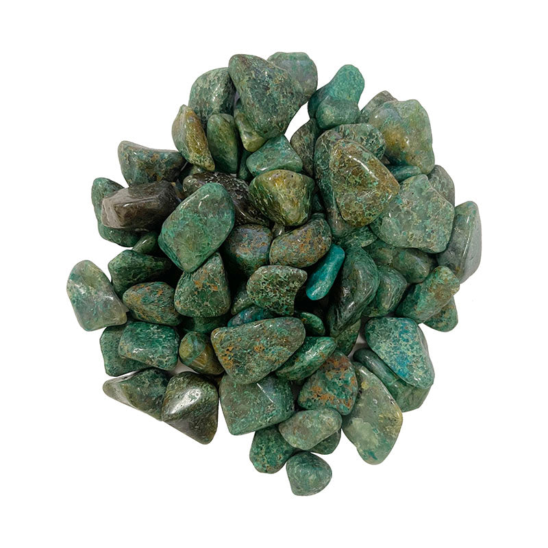Pierre roulée Chrysocolle Madagascar