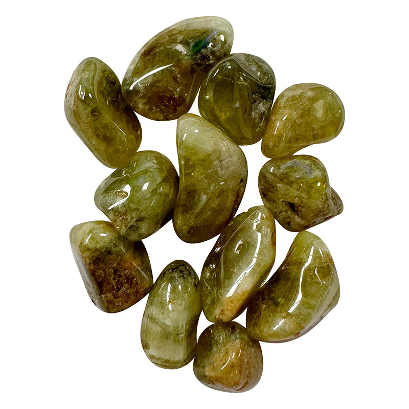 Pierre roulée Grenat vert