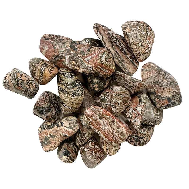 Pierre roulée Jaspe Léopard