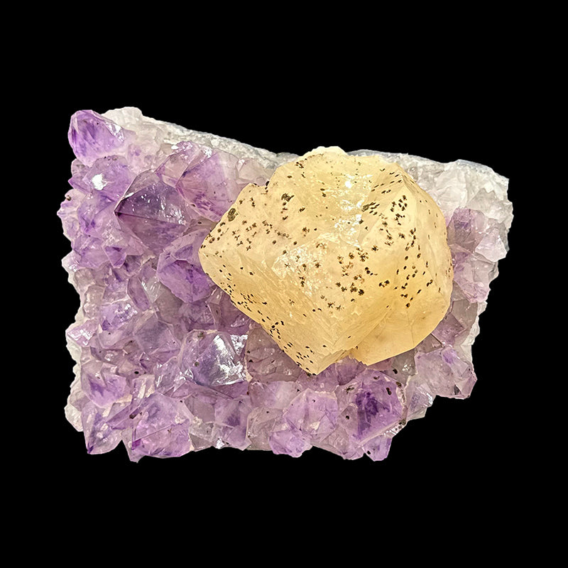 Druse Améthyste Calcite 2