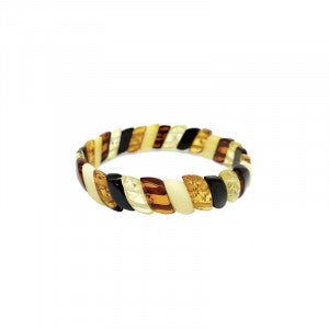 Bracelet Ambre de la Mer Baltique parallélépipède