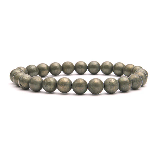 Bracelet Pyrite 6mm