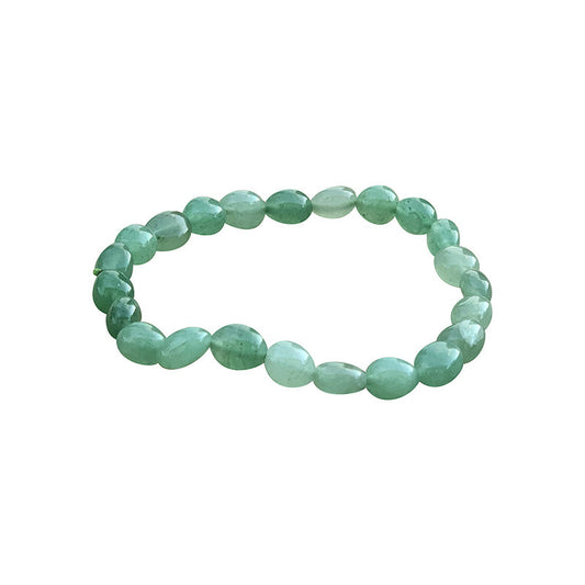 Bracelet Aventurine verte grains