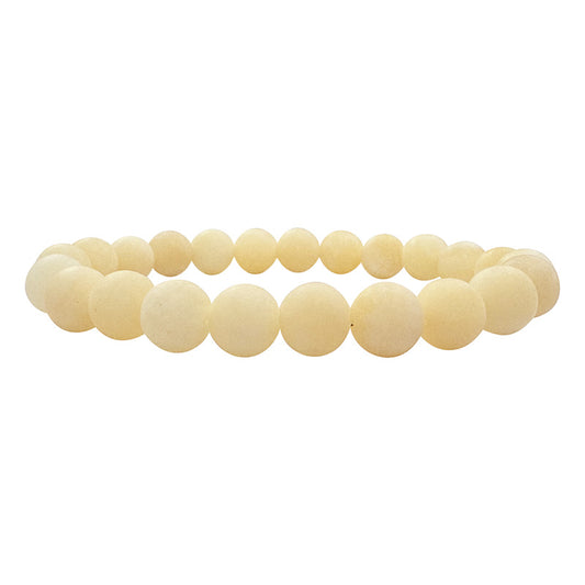 Bracelet Calcite Orange dépolie
