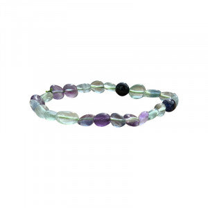 Bracelet Fluorite grain