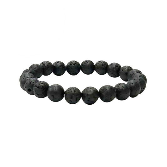 Bracelet Lave Noire