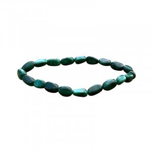 Bracelet Malachite grain