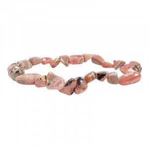 Bracelet Rhodochrosite grains