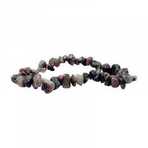 Bracelet Rhodonite baroque