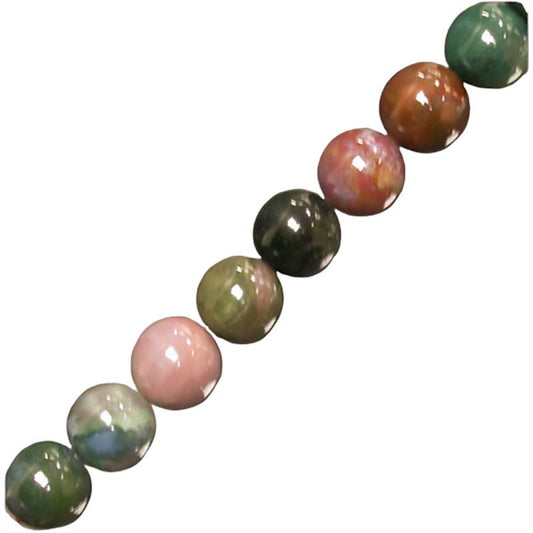 Collier Agate Indienne 42cm