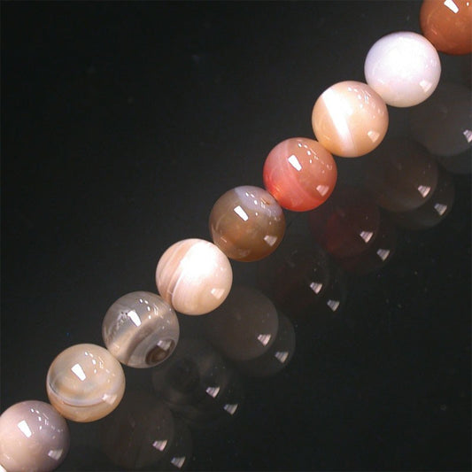 Collier Agate naturelle