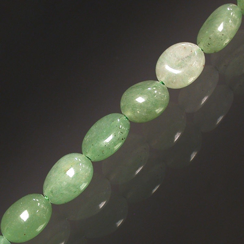 Collier Aventurine verte grain