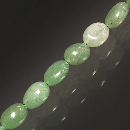 Collier Aventurine verte grain