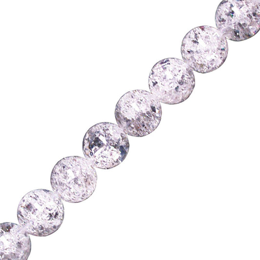 Collier Cristal de Roche craquelé