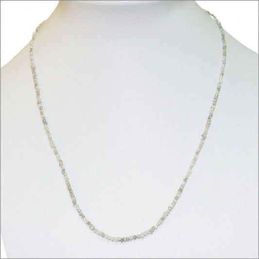 Collier Diamant blanc 40cm