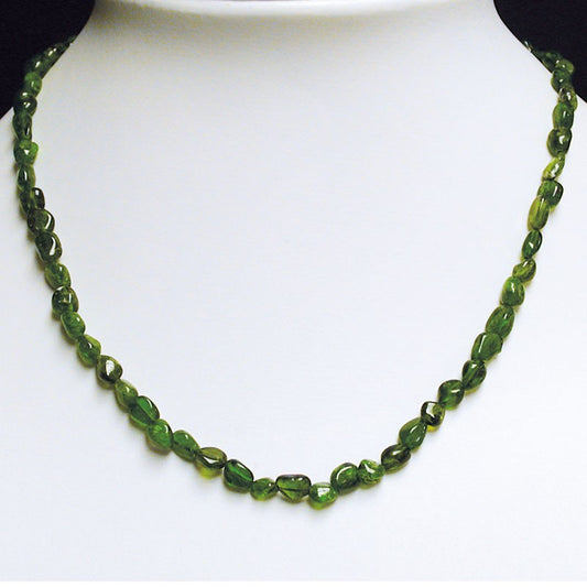 Collier Diopside Chromifère grain
