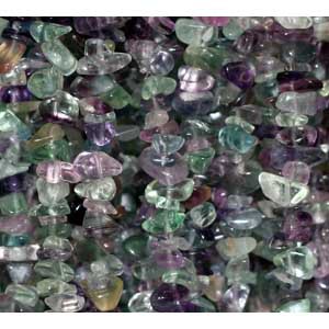 Collier Fluorine baroque 85cm