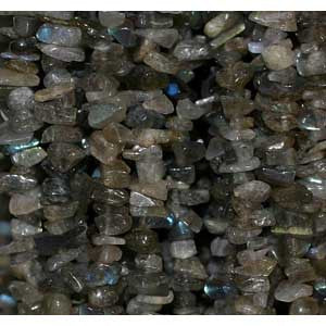 Collier Labradorite baroque 85cm
