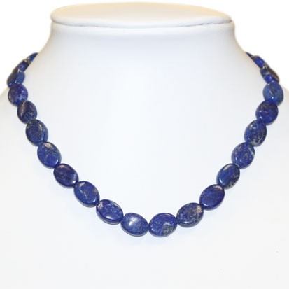 Collier Lapis Lazuli olive