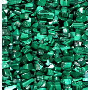 Collier Malachite baroque 42 cm