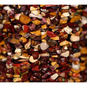 Collier Mokaite baroque 85 cm