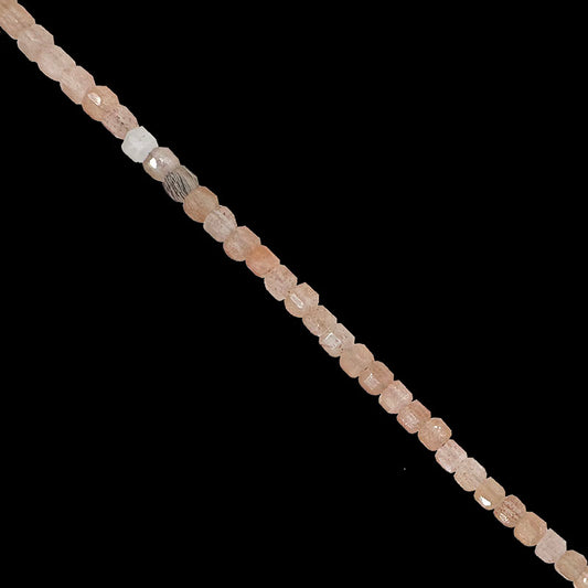 Collier Pierre de Soleil facetté