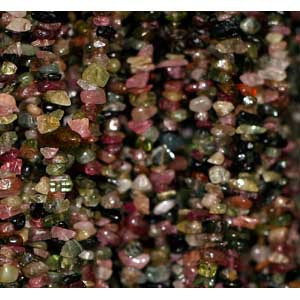 Collier Tourmaline baroque 42 cm