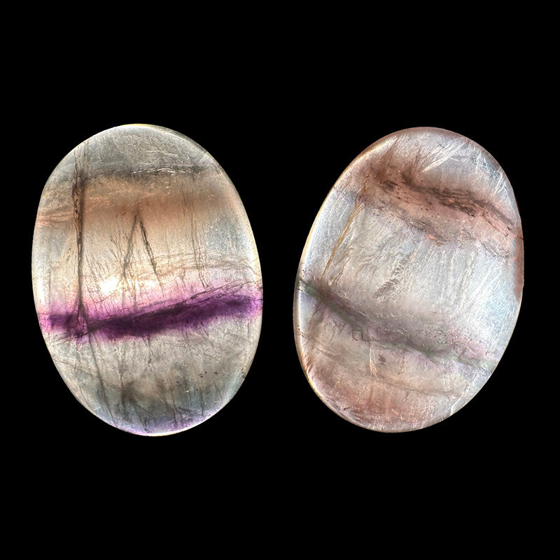 Galet poli Fluorite